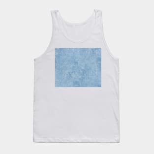 Blue lento marble Tank Top